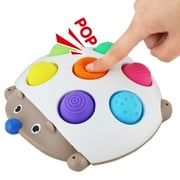 Spark Create Imagine Hedgehog Popper Sensory Learning Fidget Toy Push Pop
