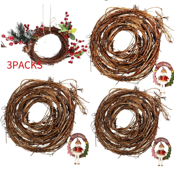 YEAHIBABY Grapevine Gar Brown Natural Vine for Crafts and Home Decors