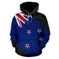 thumbnail image 4 of Sudadera con capucha con estampado 3D, bandera de Nueva Zelanda, helecho plateado, maorí, novedad en sudaderas y sudaderas para hombres, jerseys, mujeres y niños, sudaderas con capucha deportivas, 4 of 5