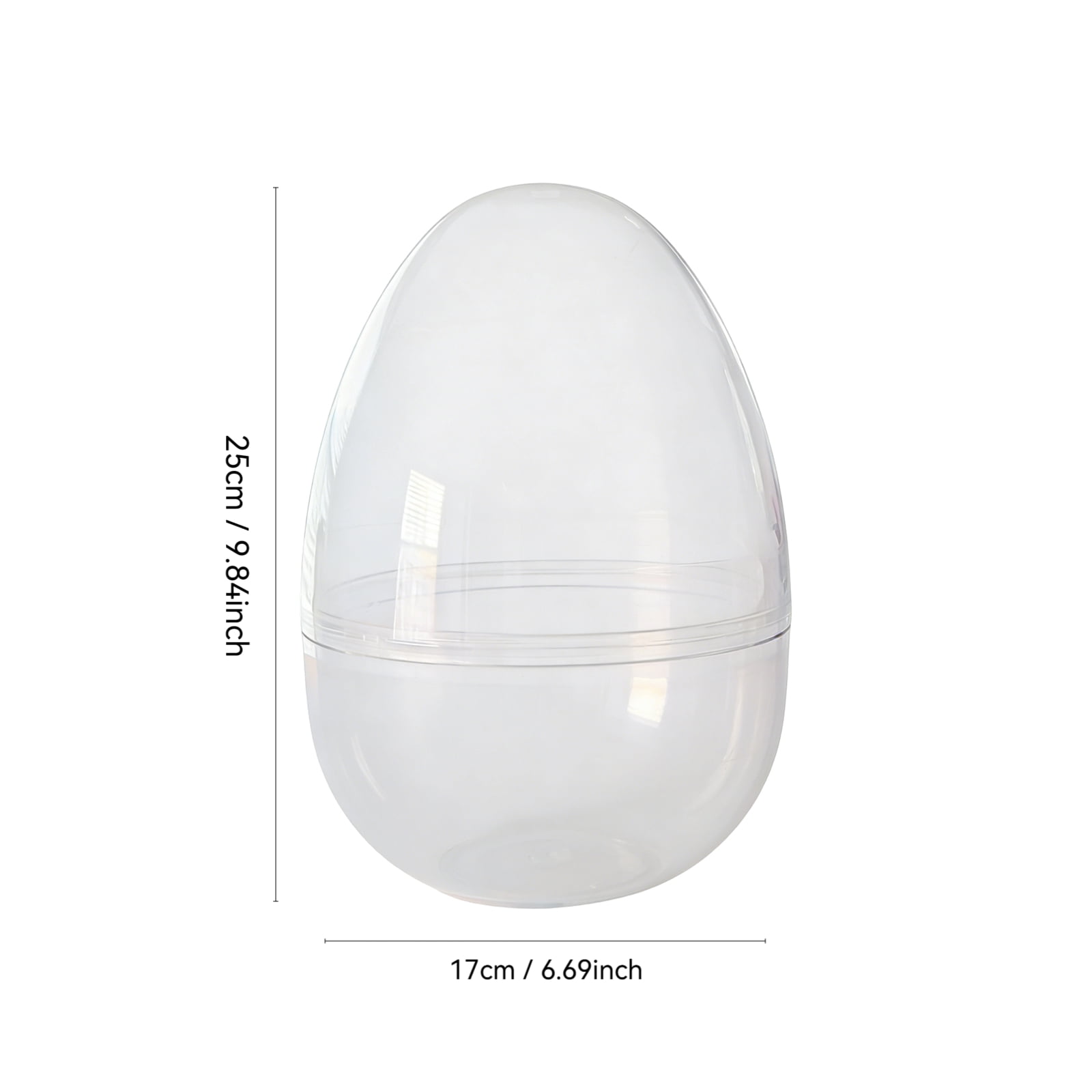 Giant Easter Egg Plastic Fillable Easter Eggs Empty Easter Eggs Easter Basket Stuffers Party Supplies Egg Hunt Surprise Diy,giant Fillable Plastic Easter Egg