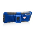 thumbnail image 6 of Compatible for Samsung Galaxy A20S Case with Tempered Glass Screen Protector Belt Clip Holster Defender Rugged Shock Proof Armor Heavy Protection Phone Cover w/Magnetic Mount Plate [Blue], 6 of 8