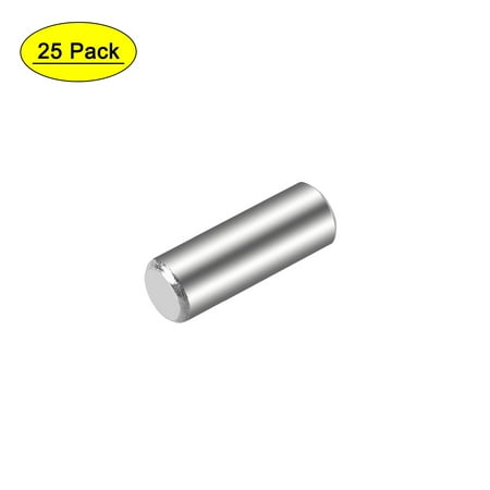 

Uxcell Steel Pins 304 Stainless Steel Dowel Pin Cylindrical Shelf Support Pin Silver 4 x 12mm 25pcs
