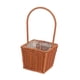 thumbnail image 4 of Cesta de canasta de niña de flores Bin Retugering Suportero tejido a mano Rattan Sundries casa en casa Cuadrado 13x13x29cm, 4 of 8