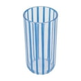 thumbnail image 4 of Mainstays by Becky G. & Alejandra 18-Ounce Tall Acrylic Stripe Line Tumbler, Blue, 4 of 8