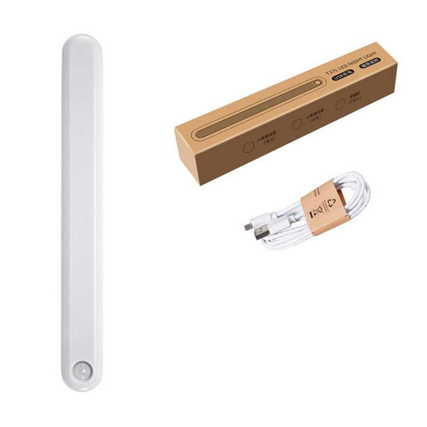 Barra de luz recargable Matsuzay para gabinete de cocina con sensor Largo blanco