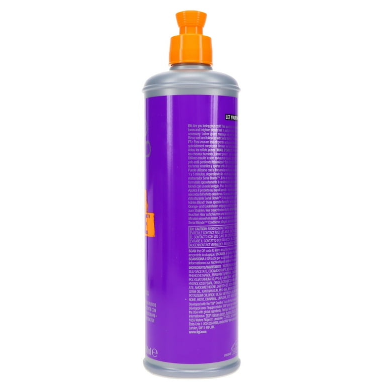 TIGI Bed Head Serial Blonde Toning Shampoo, 13.53 oz photo 3