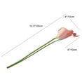 thumbnail image 2 of 20pcs Bright Pink Flowers Artificial Calla Lily Silk Fake Flowers 13.4" for Mother's Day Easter Home Kitchen & Wedding, 2 of 8