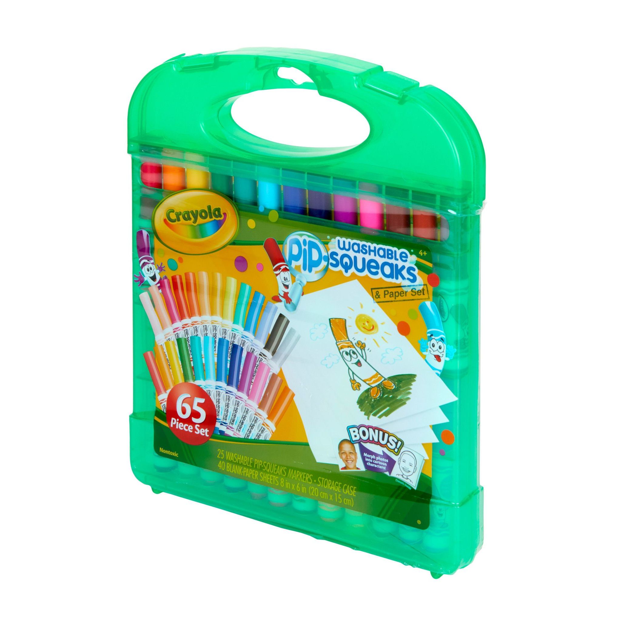 Set de 25 marcadores lavables Crayola Pip Squeaks, esenciales para el regreso a clases, materiales de arte y manualidades, regalo para maestros y niños, edades 4+ 3
