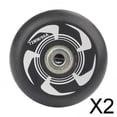 thumbnail image 1 of DYNWAVECA 2X Roues de Patin à Roulettes en Ligne Intérieur Extérieur pour Scooters Pratique des Roues de Bagages, 1 of 10