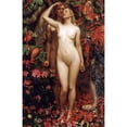thumbnail image 2 of Byam Shaw 17x24 Black Ornate Framed Double Matted Museum Art Print Titled: The Woman, the Man and the Serpent (1911), 2 of 5