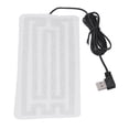 thumbnail image 1 of Carbon Fibre Heating Pad,USB Heating Film 7.5x3.5in USB Heating Pad USB Heated Pad Dependable Performance, 1 of 14