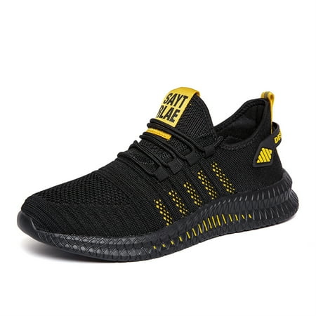 

GHFKKB Men s Running Shoes Ultra-Light Breathable Walking Non-Slip Casual Sneakers