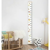 Supvox Child Measurement Growth Chart Wooden Wall Decor for Living Room 1Pcs