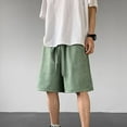 thumbnail image 5 of Cathalem Mens Workout Sweat Shorts Workout Athletic Sports Cross Training Shorts,Green L, 5 of 5