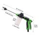 thumbnail image 3 of High Pressure Car Wash With Foam Long Nozzle Garden Hose Sprayer Multifunctional Adjustable Water Spray Nozzle With Soap Dispenser For Cars Plants, 3 of 8