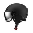 thumbnail image 3 of Casco de snowboard Invierno transpirable con almohadilla de choque de choque Casco de skateboard L negro, 3 of 8