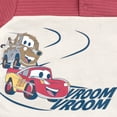 thumbnail image 4 of Disney Cars Lightning McQueen Tow Mater Pullover Hoodie and French Terry Shorts Newborn to Little Kid, 4 of 5