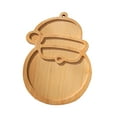thumbnail image 3 of Base para posavasos, bandeja para manualidades, resistente, en blanco, para niños y adultos, hecha a mano. Papá Noel navideño, 3 of 9