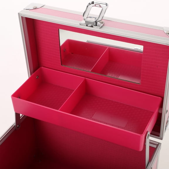 LOLIPPYY Women’s Aluminum Layered Toolbox Storage Box 1 Set for Spa Technicians and Professionals