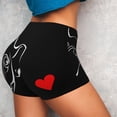 thumbnail image 4 of Lsque French Bulldog Pattern High Waisted Biker Shorts for Women-Tummy Control Fitness Athletic Workout Running Yoga Gym Shorts,Moisture-Wicking-Large, 4 of 9