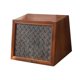 thumbnail image 5 of Contenedores de gabinete de almacenamiento de madera con tapa de vidrio, vitrina de cosméticos multifuncional Retro portátil para tocador, dormitorio, 5 of 9