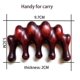 thumbnail image 2 of Peine de masaje de sándalo con dientes anchos de madera para desenredar el cabello y masajear el cuero cabelludo para hombres y mujeres., 2 of 5