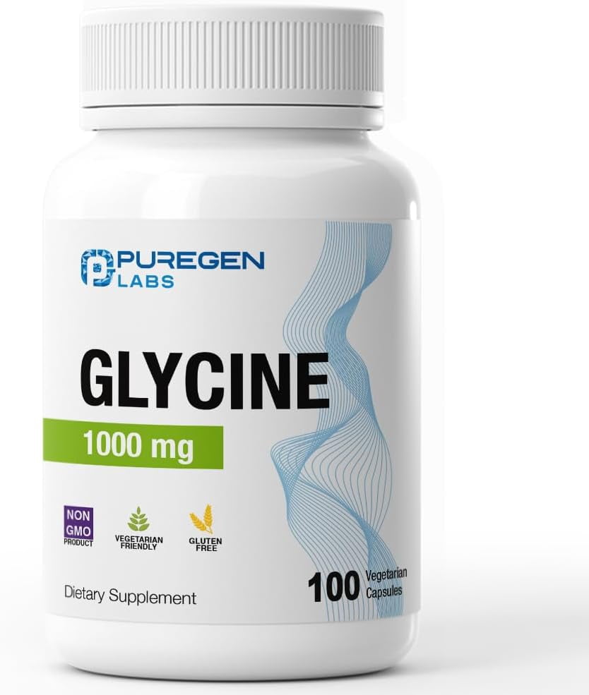 Glycine Comprimés Solubles 100 Mg - Boîte De 50, Complément Alimentaire Pour Relaxation Et Sommeil