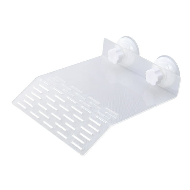 Shisuyan Acrylic Turtle Dock Basking Platform Floating Turtle Pier with Suction Cups Size L