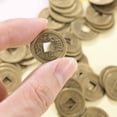 thumbnail image 5 of 120 monedas chinas Feng Shui, monedas de buena suerte, monedas I-ching para la salud y la riqueza (1 pulgada), 5 of 5