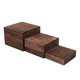 thumbnail image 2 of Juego de 3 Soportes de Madera para Pasteles Y Cupcakes, Elevadores para Buffet, Soporte Cuadrado Multifuncional para Postres, Ideal para Bodas, Fiesta, 2 of 9