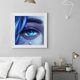 thumbnail image 5 of Cuadros Decorativos Kit de pintura de diamante 5D DIY Maquillaje de ojos brillante Pared de taladro redondo completo (A2065) Likrtyny embutido en tela, 5 of 6