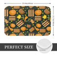 thumbnail image 2 of Yiaed Autumn Harvest Pumpkin Basket Print Flannel Doormat Mat Outdoor Indoor Door Mats,Welcome Matt Outdoor Front Door Mat Doormat Outdoor Mat Outdoor Mat,16"x24", 2 of 7