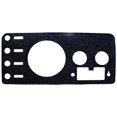 thumbnail image 2 of Crown Automotive Dash Panel Overlay J5457117 Black; Plastic, 2 of 3