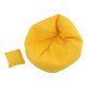 thumbnail image 4 of Sofá miniatura con almohada, accesorios para fotos, sofá para casa de muñecas, sala de estar. Amarillo, 4 of 9