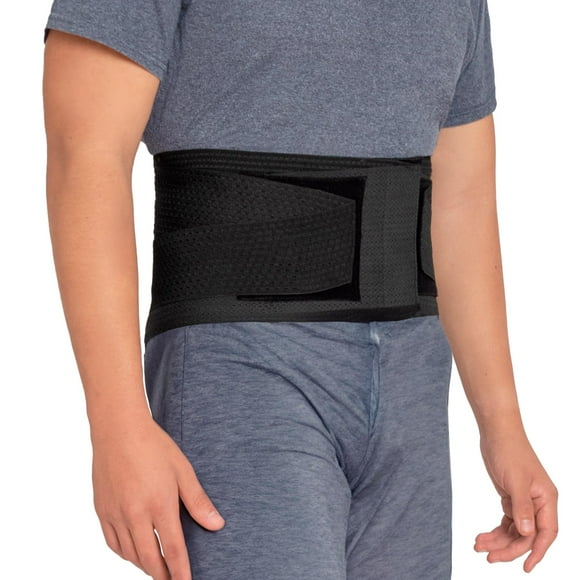 Faja soporte Sacro lumbar Alta compresión Ajustable UNISEX NEGRO NEW LOOK MEDICAL