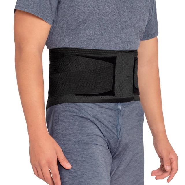 Faja Soporte Sacro Lumbar - Alta Compresión – Ajustable UNISEX NEGRO CH