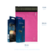 thumbnail image 2 of ParaPaquetes Bolsas Para Envío Premium Con Porta Guía 19x26 100pz Rosa, 2 of 4