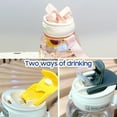 thumbnail image 4 of Water Bottle with Straw Lid / Lanyard Leakproof Portable 1300ML, 4 of 8