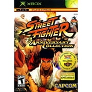 Street Fighter Anniversary Collection Microsoft Xbox Loose Video Game