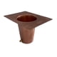 thumbnail image 5 of Adaptador de cadena para canaletas de lluvia, accesorio de construcción resistente para bajantes. Cobre, 5 of 9