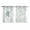 Sage Green, variant on Green Coastal Kitchen Curtains 84 Inch Length, Sea Turtle Nautical Coral Summer Beach Grommet Top Bedroom Living Room Curtains, Light Filtering Cafe Curtain Drapes 2 Panels Set 104''x84''