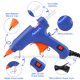 thumbnail image 4 of Pistola de silicona caliente Assark de 20 W con 30 barras de silicona azules, 4 of 6