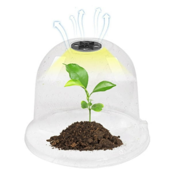 Campanas de jardín Protector de campana para plantas, cubierta para campana de plantas, cubiertas de cúpula de humedad para engrosado Cola Cubierta de protección