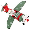 thumbnail image 2 of Adorno colgante navideño, árbol de Navidad, muñeco de nieve, avión, colgante, recuerdo de fiesta, 2 of 5
