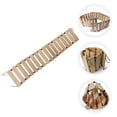 thumbnail image 3 of Shisuyan Parrot Ladder Swing Wood Khaki for Parrots 1Pack, 3 of 9