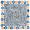 thumbnail image 6 of SAFAVIEH Cape Cod Kyle Braided Area Rug, 6' x 9', Blue/Beige, 6 of 9