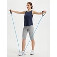 thumbnail image 6 of BALEAF Women's Workout Tops Racerback Sleeveless Running Athletic Tank Tops Quick Dry Shirts for Sports GYM Exercise Navy Blue M, 6 of 7