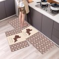 thumbnail image 3 of Felpudo de cocina de estilo bohemio americano, felpudo de entrada para sala de estar, alfombra para el hogar, dormitorio, piso, pasillo, balcón, alfombra antideslizante, 3 of 5
