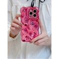 thumbnail image 3 of Wave Bubble Electroplated Silver Phone Case Compatible With Iphone, 3 of 4