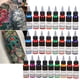 thumbnail image 5 of 25 colores 30 ml/botella tinta de pigmento para tatuaje extractos de plantas accesorios de larga duración tintas para tatuajes, 5 of 8